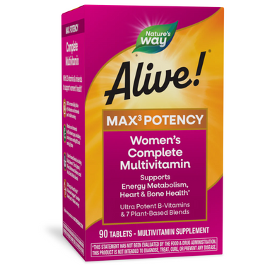 Alive! Max3 Potency Women's Complete Multivitamin